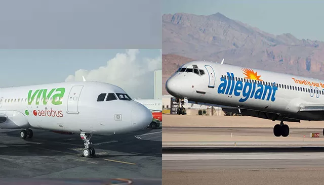 USA stops alliance between Allegiant and Viva Aerobus accused of monopoly in the AICM
