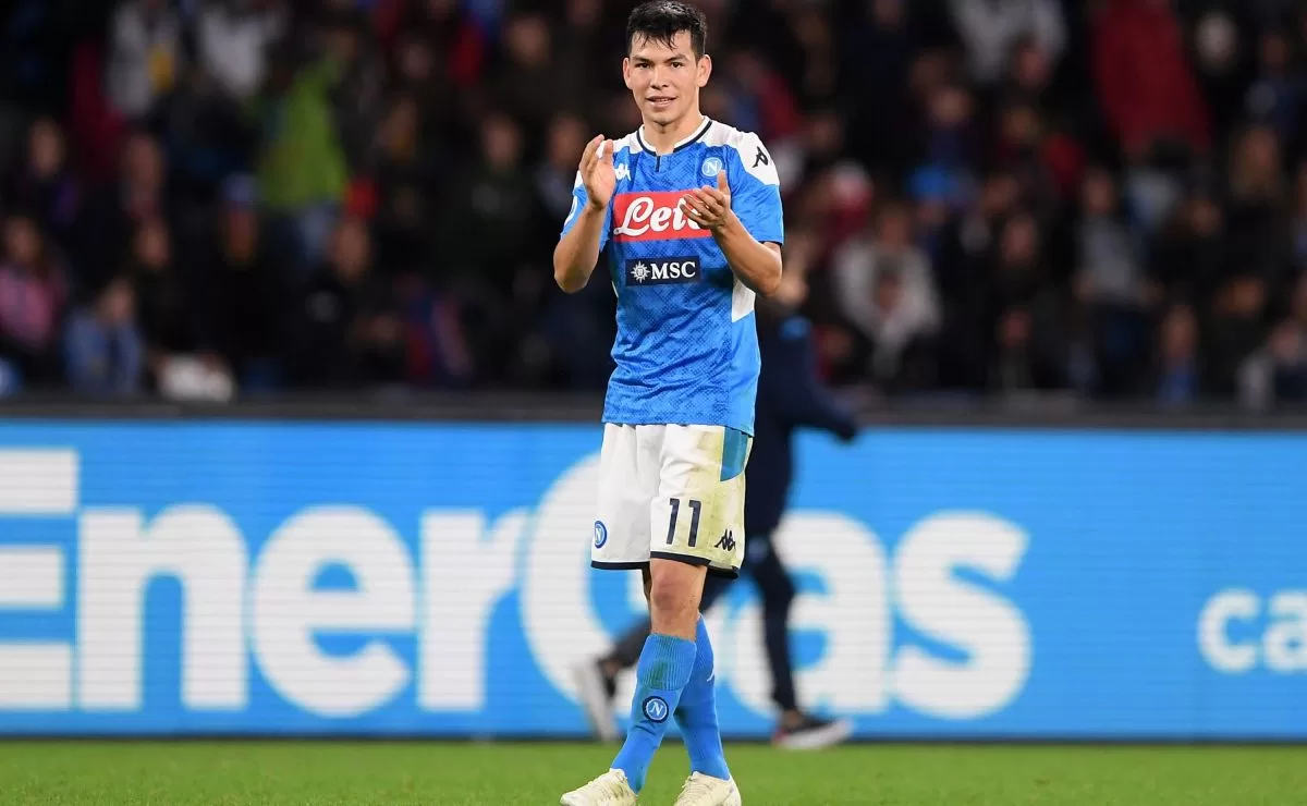 "Chucky" Lozano could have his days numbered at Napoli and the United States would be his new destination
