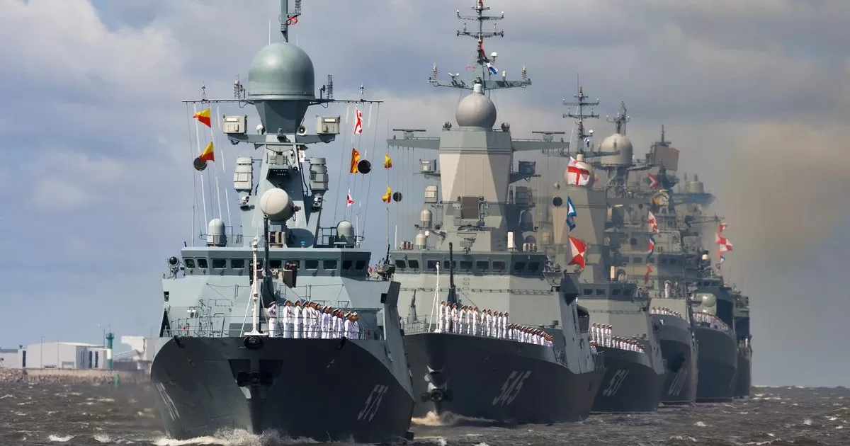 Russia challenges NATO with naval exercises in the Baltic Sea
