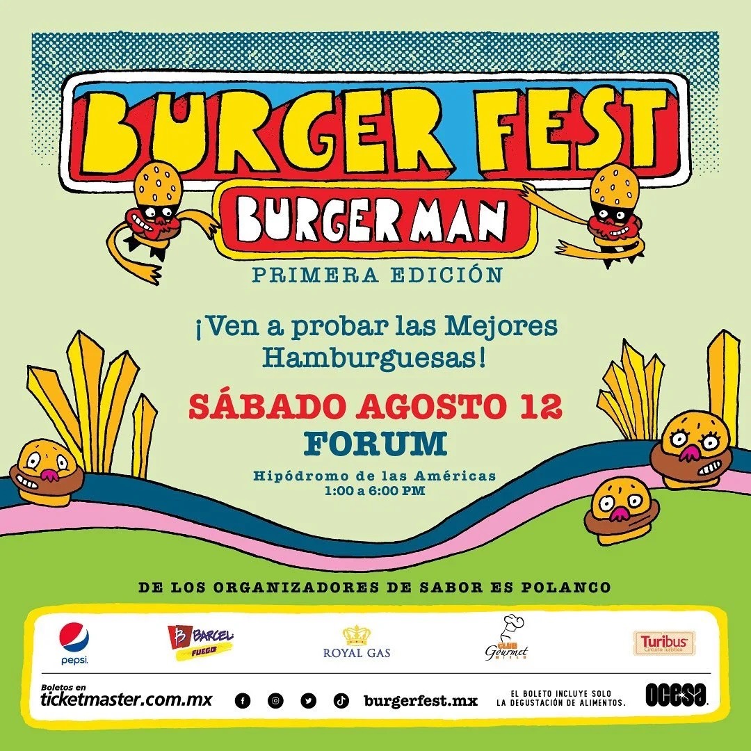 Burgerfest Burgerman Las Americas Racetrack
