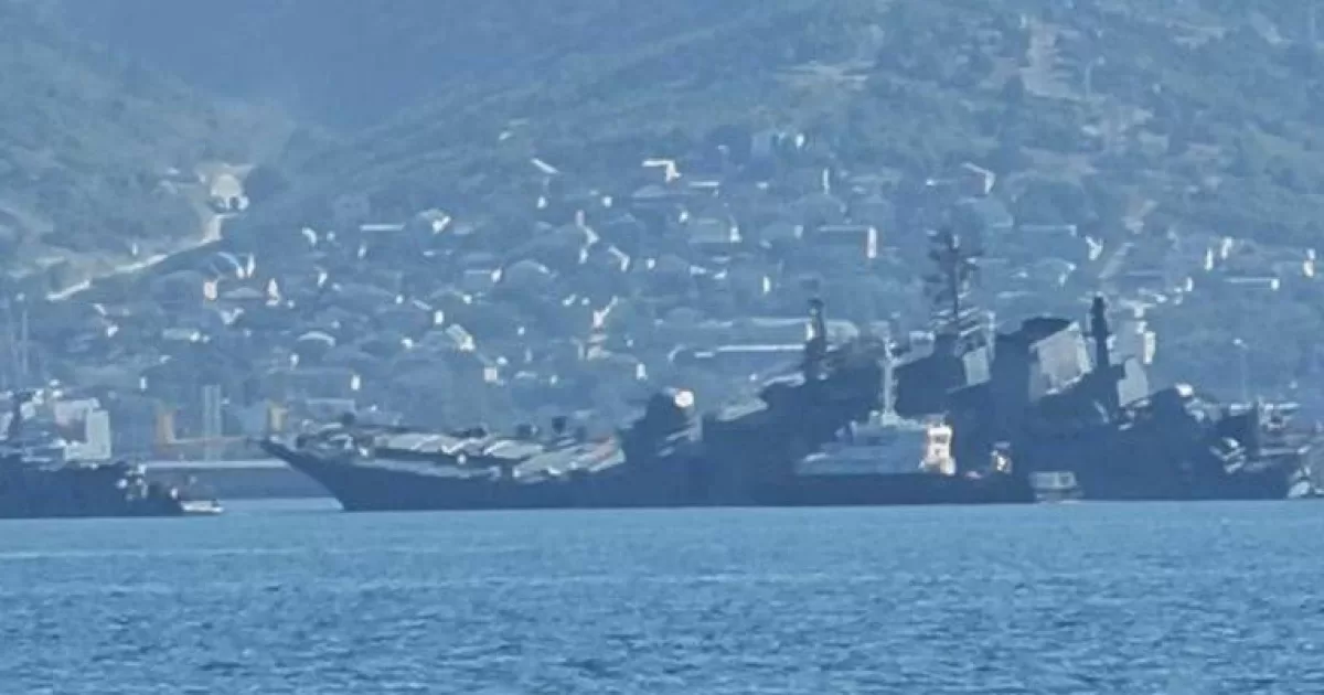 Ukraine puts another large Russian Black Sea ship out of action
