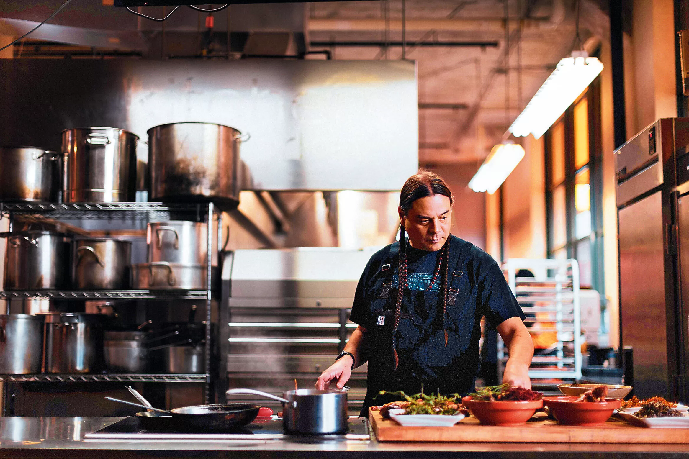 'Decolonize', the epiphany of chef Sean Sherman
