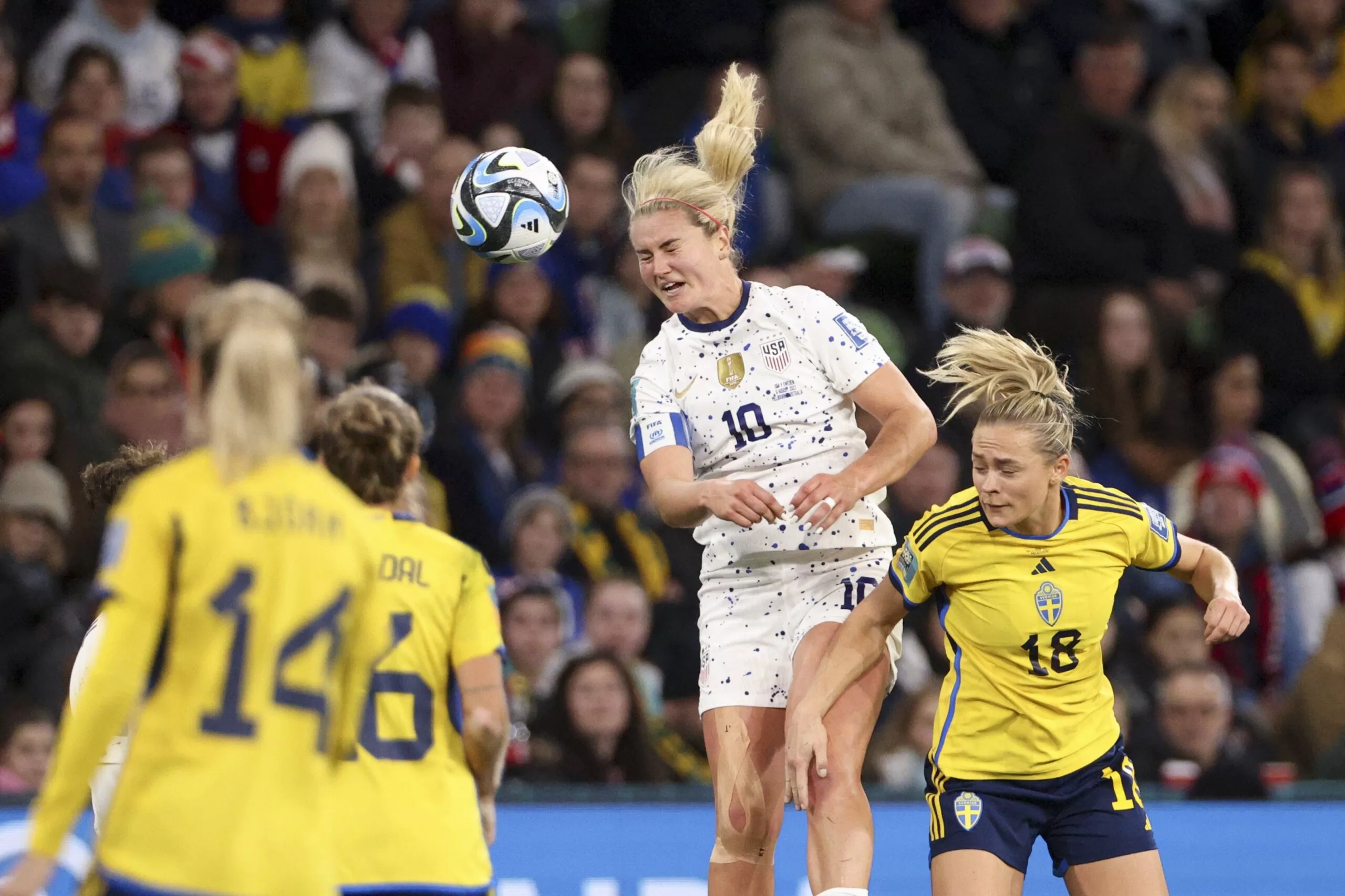 US loses to Sweden on penalty kicks in earliest Women’s World Cup exit ever
