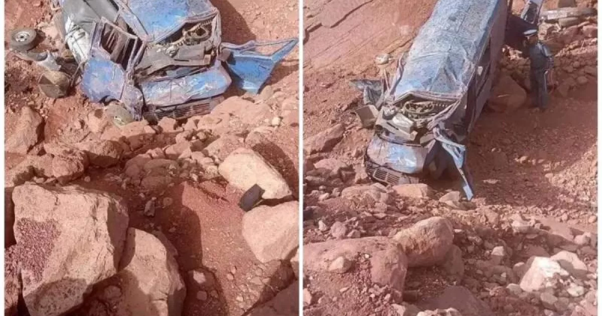 24 people die when a bus falls into a ravine in central Morocco
