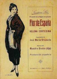 'Flower of Spain', the 1923 film directed and produced by Helena Cortesina
