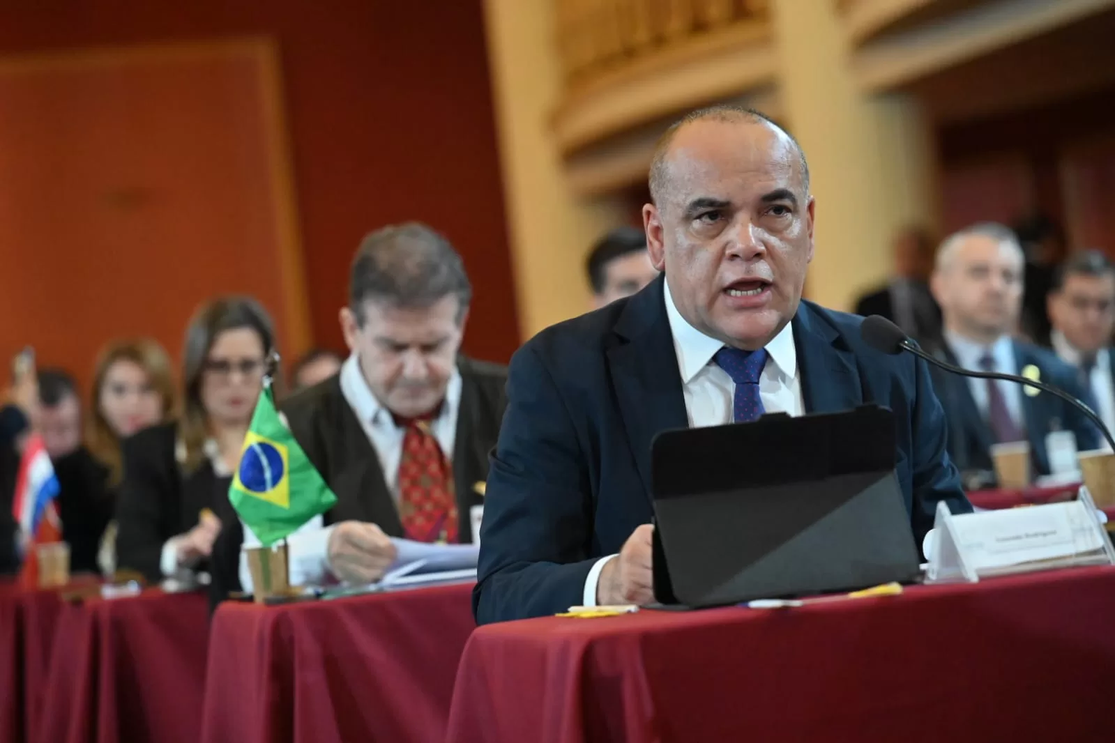 Before Mercosur parliamentarians, Bachi defends Paraguayan sovereignty
