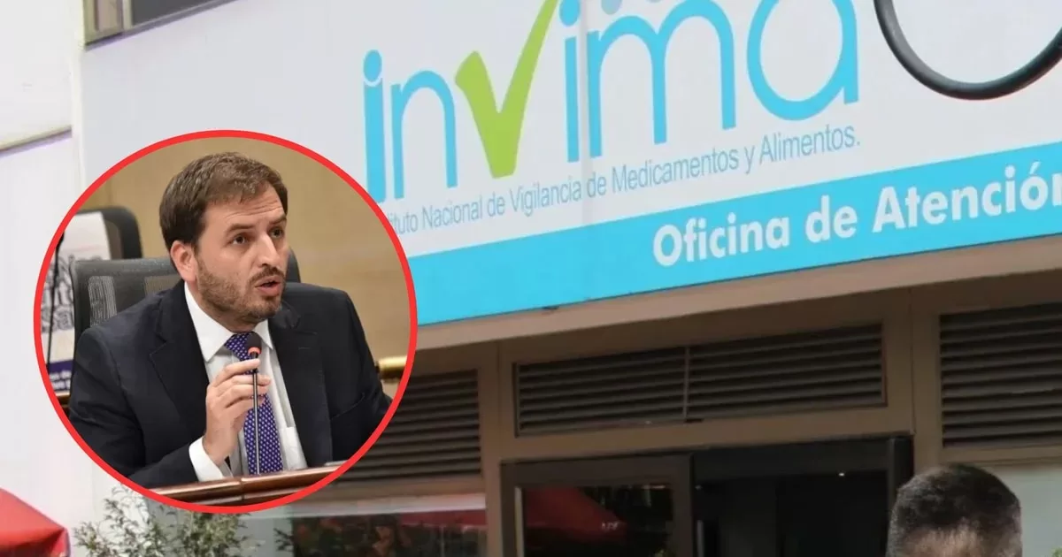 Criticism of the representative of the Democratic Center to interim in the Invima: "They will blame the usual"
