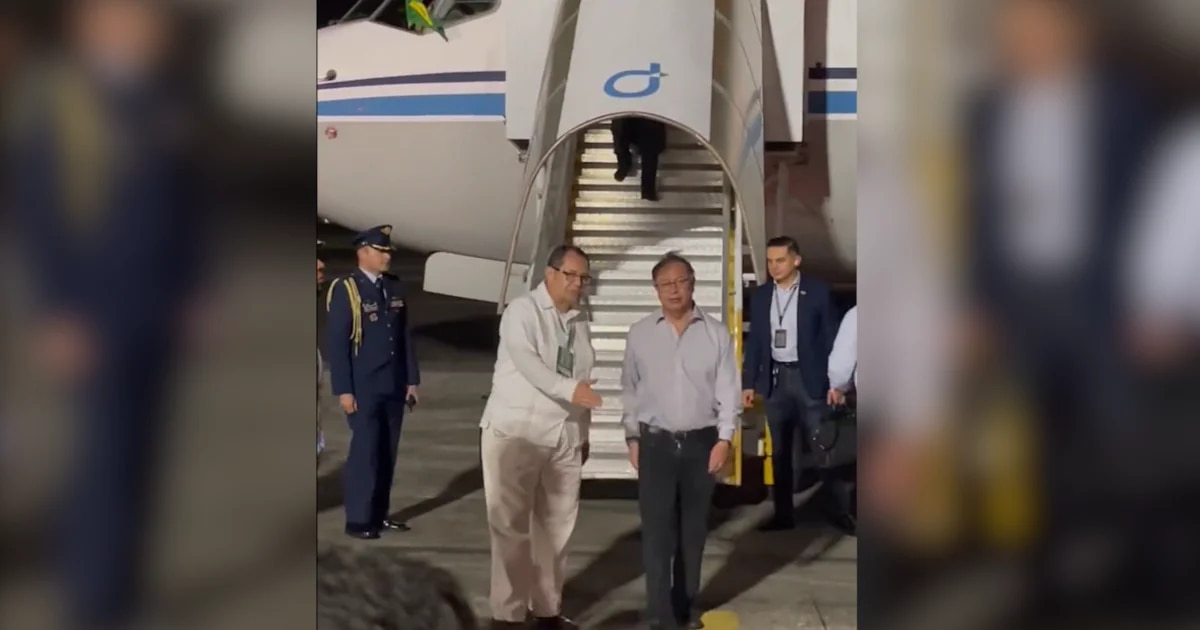 Video: President Petro is already in Brazil to attend the Summit for the Amazon

