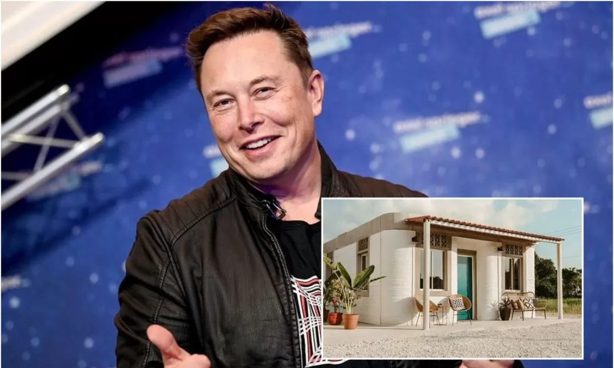 What is Elon Musk's two-bedroom house that costs 50 thousand dollars?
