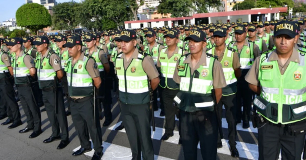 Order and Security Police: Forces will earn more than 2 thousand soles per month and will have other benefits
