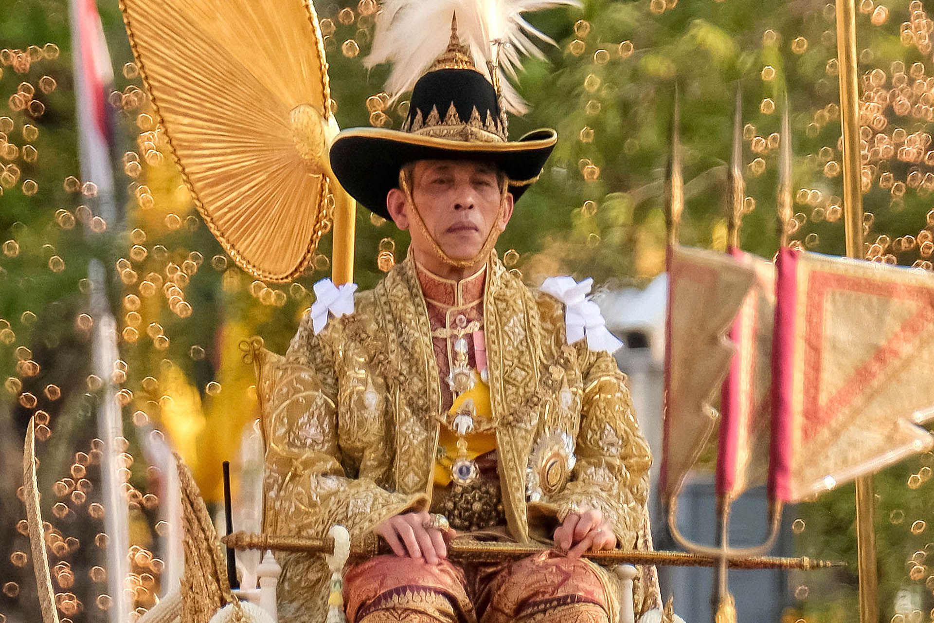 The decision on a death sentence for Daniel Sancho would be in the hands of Thai King Rama X. (Photo by Linh Pham/Getty Images)