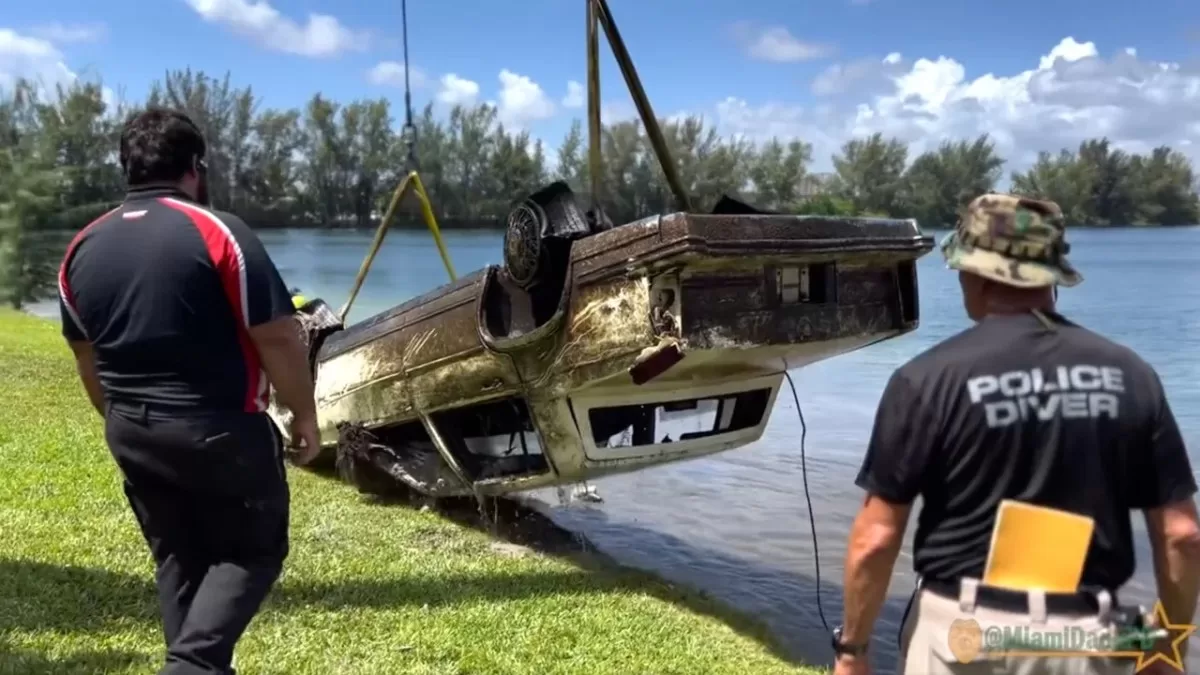 Authorities Investigate 30 Submerged Vehicles Found in a South Florida Lake
