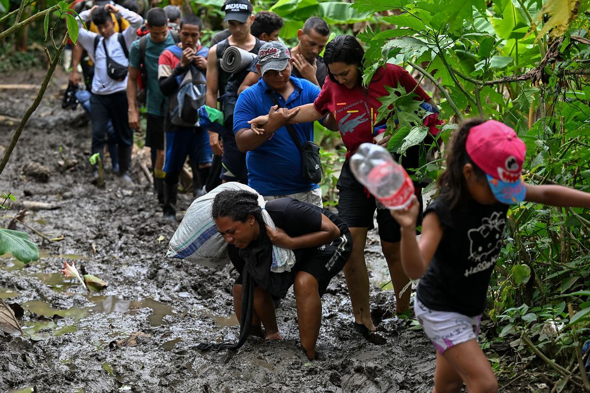 Of those who crossed the Darién jungle in March, 30,929 were adults and 7,170 minors.