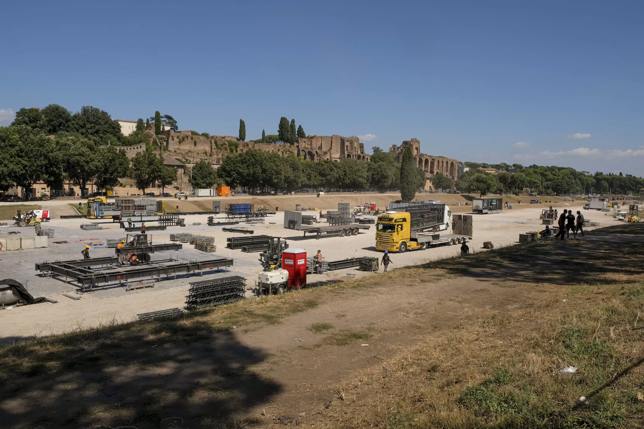 Is the Circus Maximus in Rome the best stage for concerts?
