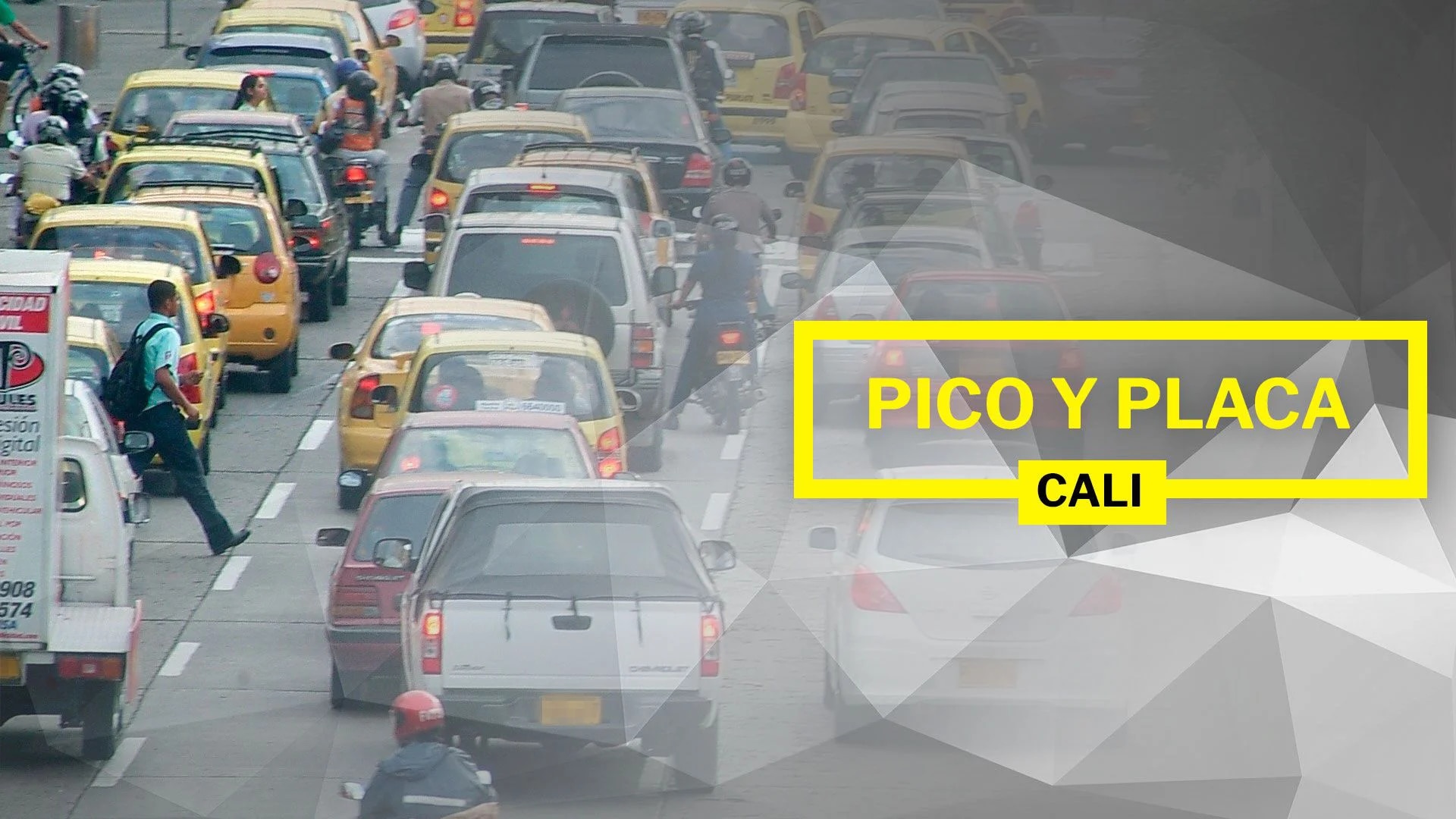 The Pico y Placa applies from Monday to Saturday (Infobae / Jovani Pérez)