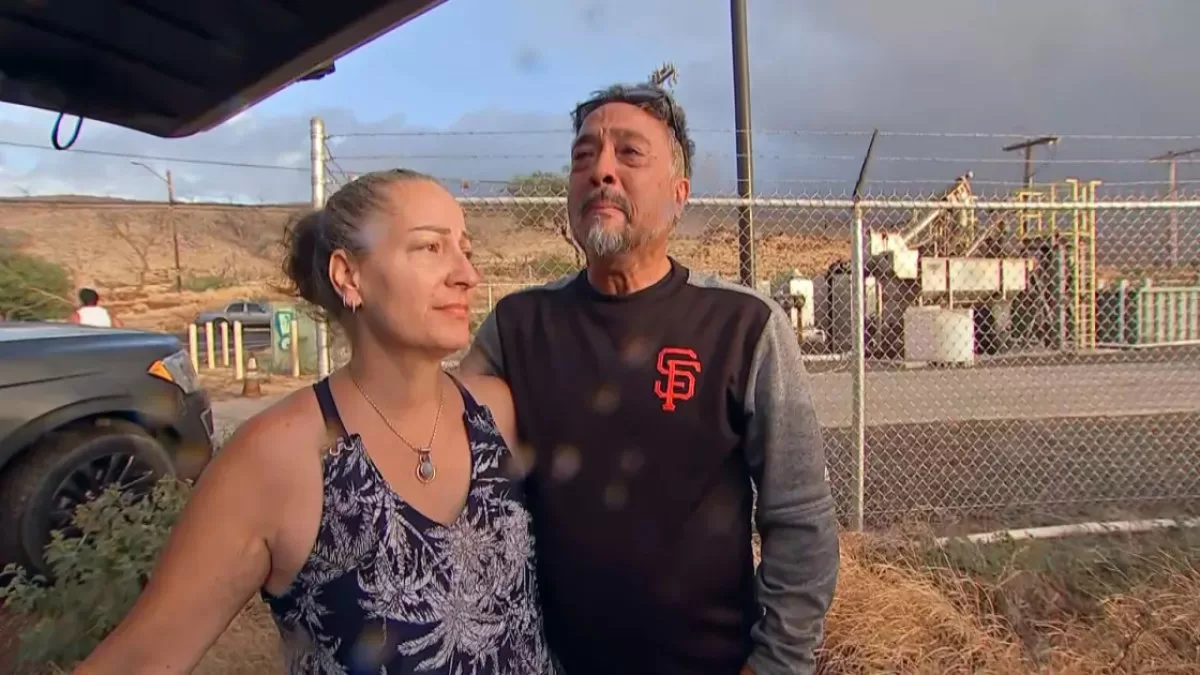 "My only prized possession": Loses his father's ashes in the fires of Hawaii
