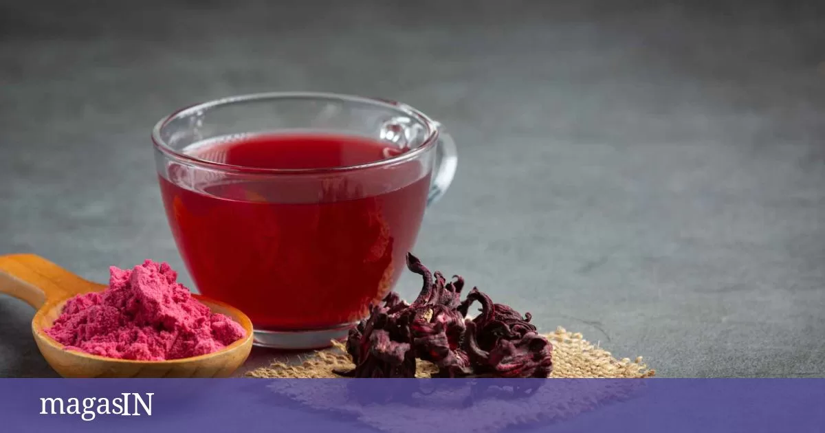 Discover the benefits of hibiscus infusion: reduce blood pressure and combat cellulite
