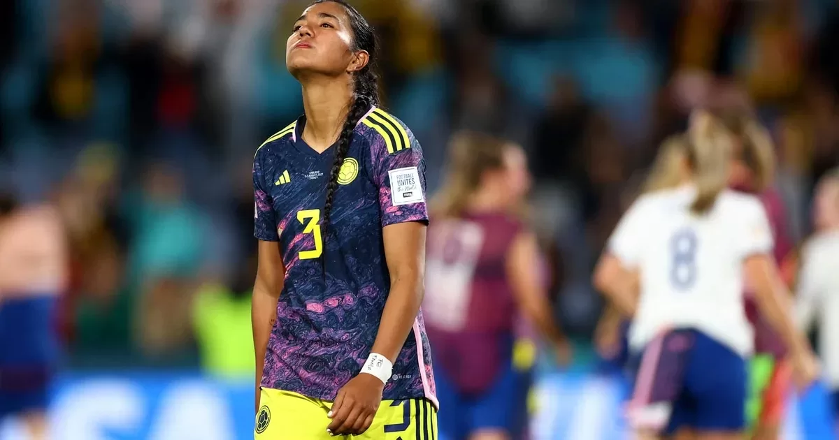 The Colombian national team gave everything, but stayed in the quarterfinals of the women's world cup: this was the match against England
