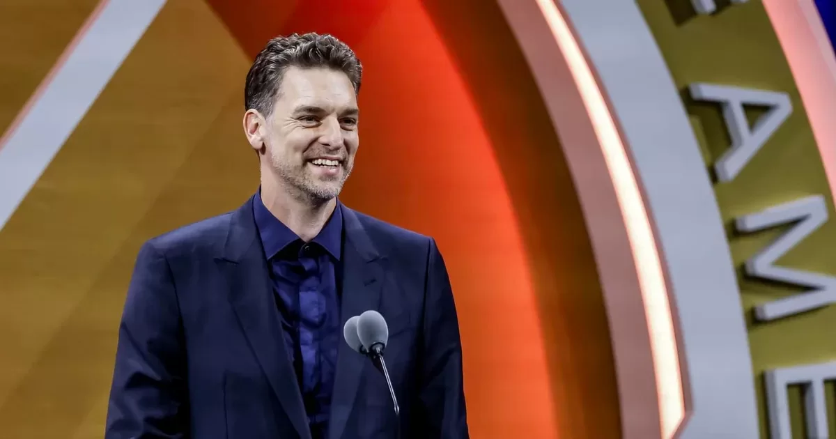 Pau Gasol enters the Hall of Fame: "It is a huge honor"
