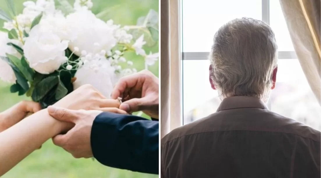  Young man married an old man he met on a dating app;  they are 42 years apart
