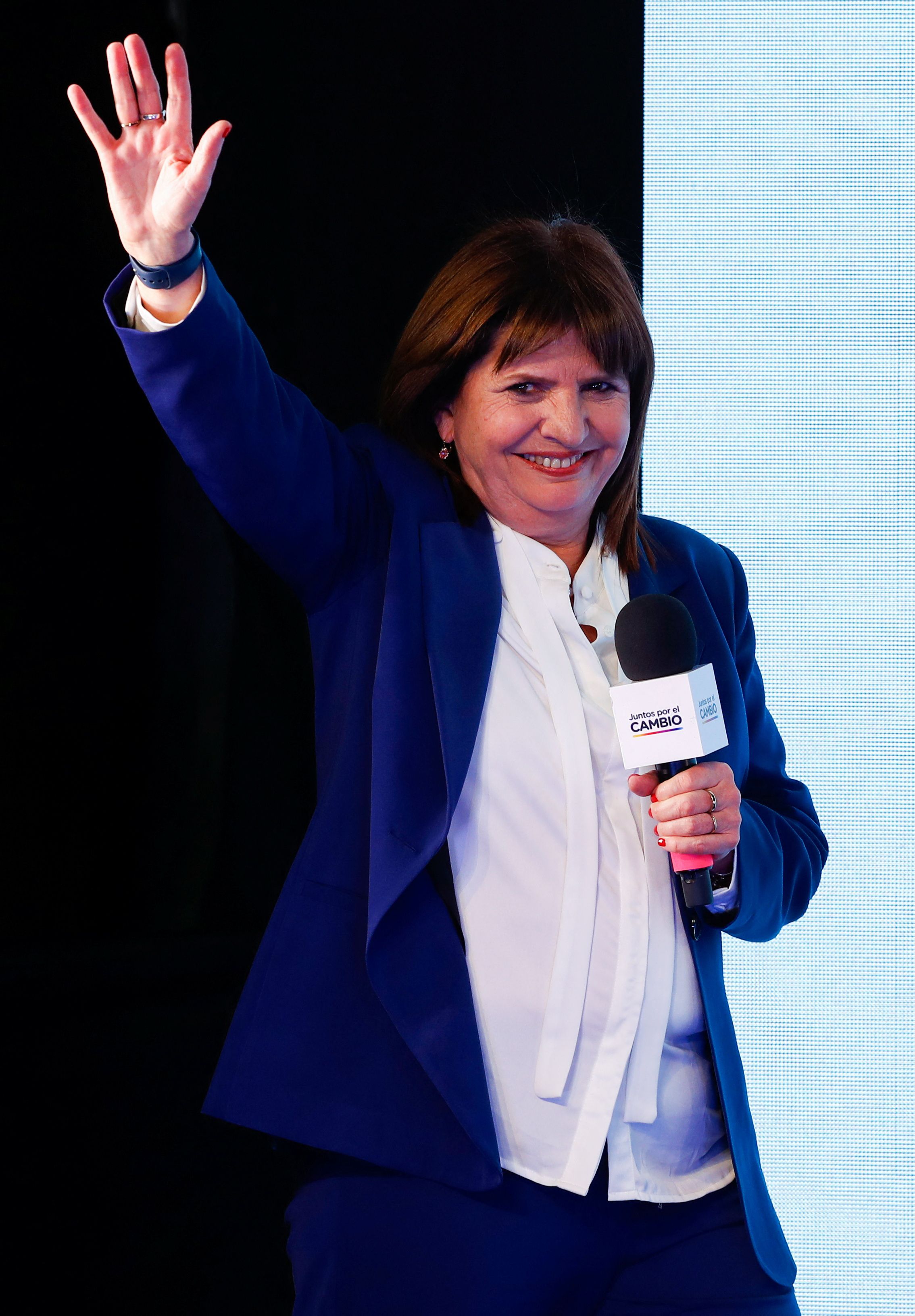 Patricia Bullrich managed to become the Together for Change candidate for the presidency REUTERS/Agustin Marcarian