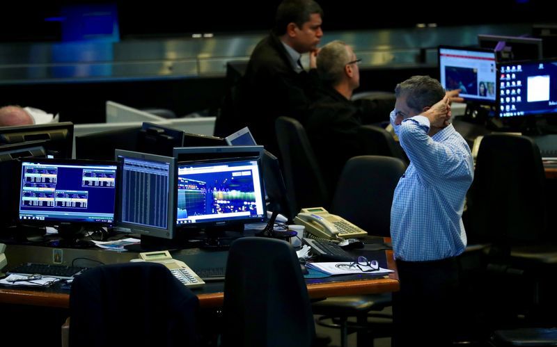 Stock Photo - Operators in the Buenos Aires Stock Exchange.  Argentina.  Sep 26, 2018. REUTERS/Marcos Brindicci