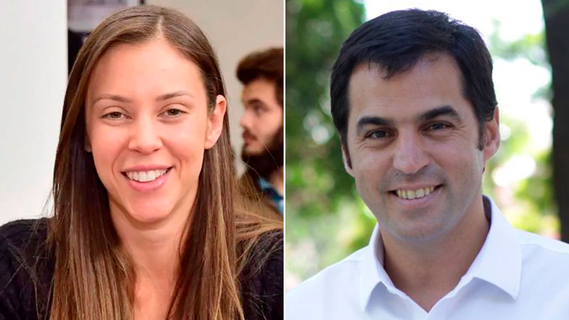 Macarena Posse and Ramón Lanús, the pre-candidates for the Juntos por el Cambio internship in San Isidro