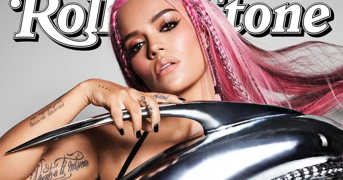 Karol G steals the look on the cover of Rolling Stone magazine

