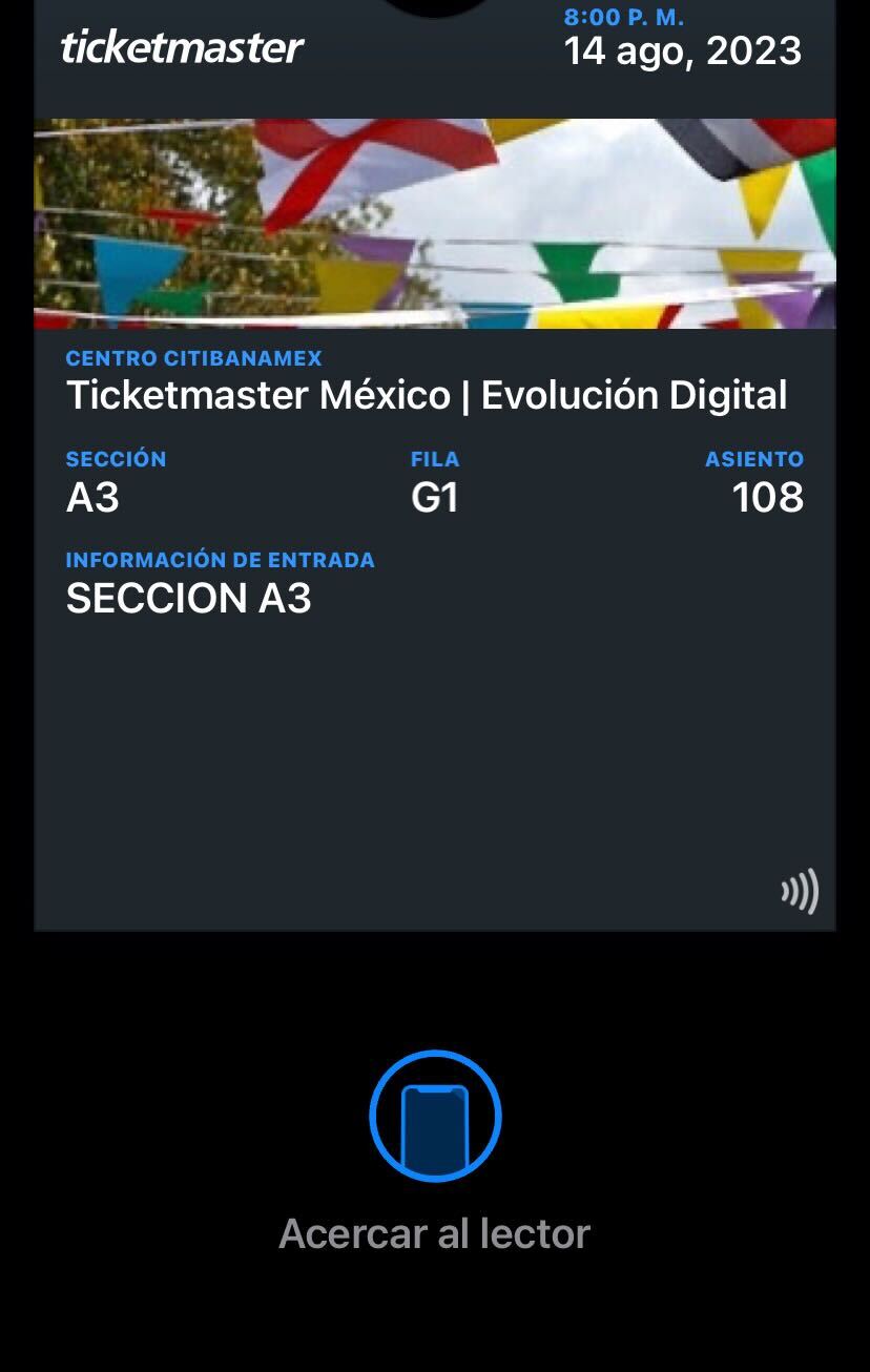 SafeTix: This is how the new digital Ticketmaster Mexico ticket works