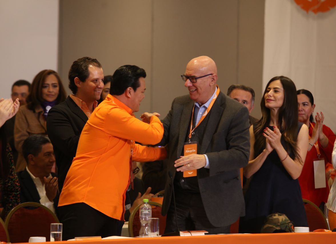 During the campaign for the governorship of the State of Mexico in 2023, Movimiento Ciudadano decided to leave the process accusing an alleged pact between the Alianza Va por México with Morena.  PHOTO: Darkroom