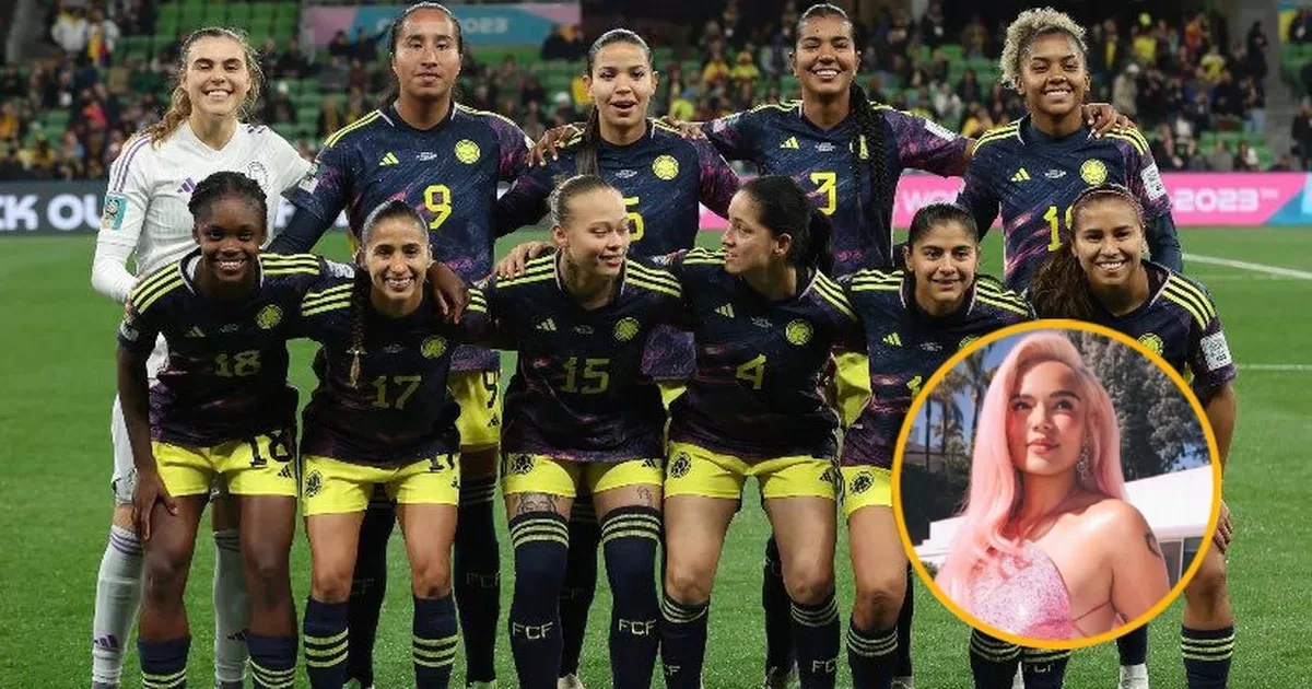 Karol G surprised the soccer players of the Colombian team with an affectionate message: "We have the ability to make hearts vibrate"

