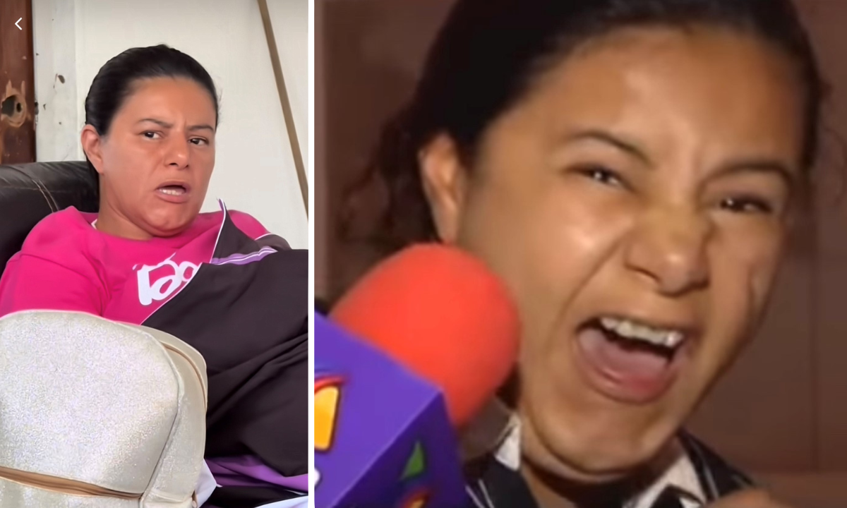 'Viviana, the palette', the woman of the viral meme, reappears with her own TikTok account
