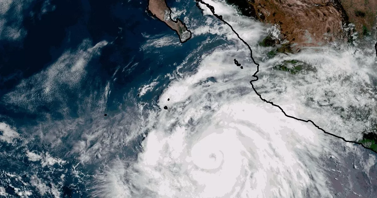 This is the point in Baja California where Hurricane Hilary could make landfall

