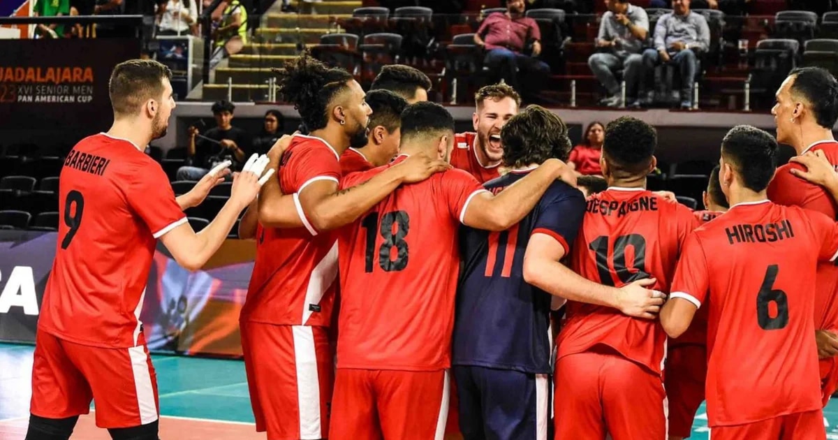 Peru vs Colombia NOW LIVE: second set of the duel for the 2023 Pan American Cup
