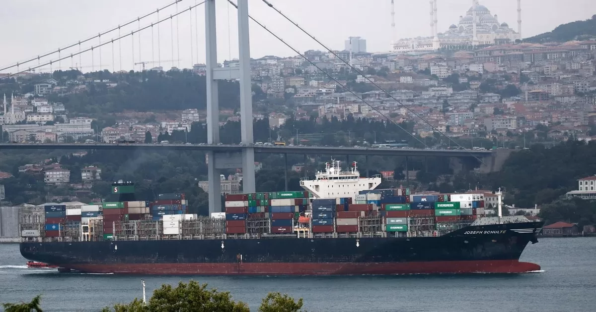 The first cargo ship to sail from Ukraine circumvented the new Russian blockade and arrived in Istanbul
