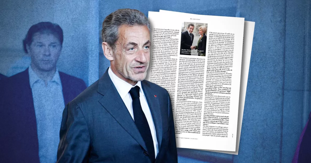 Sarkozy criticizes the "ambiguity" of the PP towards Vox
