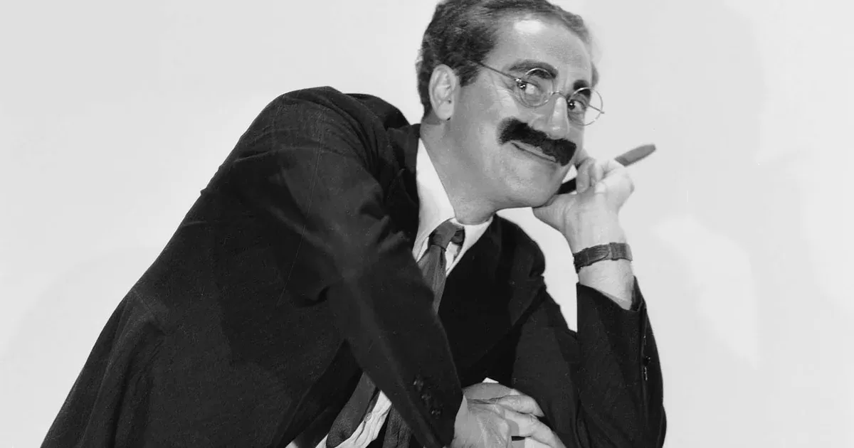 Groucho Marx, the genius of humor that everyone feared and made people laugh even on the day of his death
