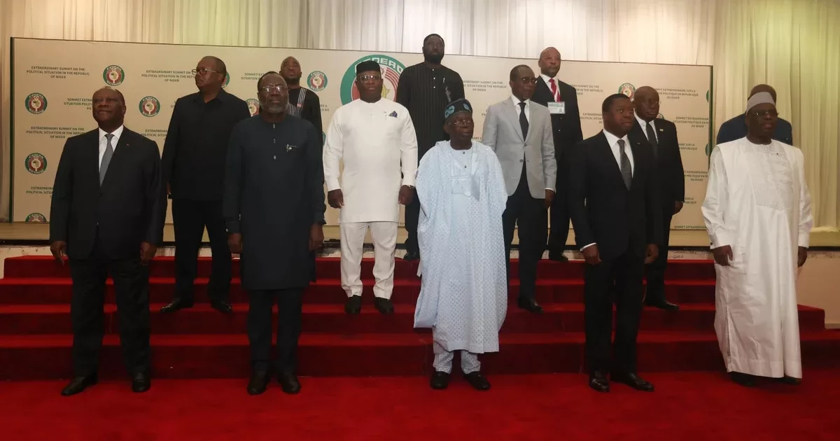 A new delegation from ECOWAS traveled to Niger and met with the ousted President
