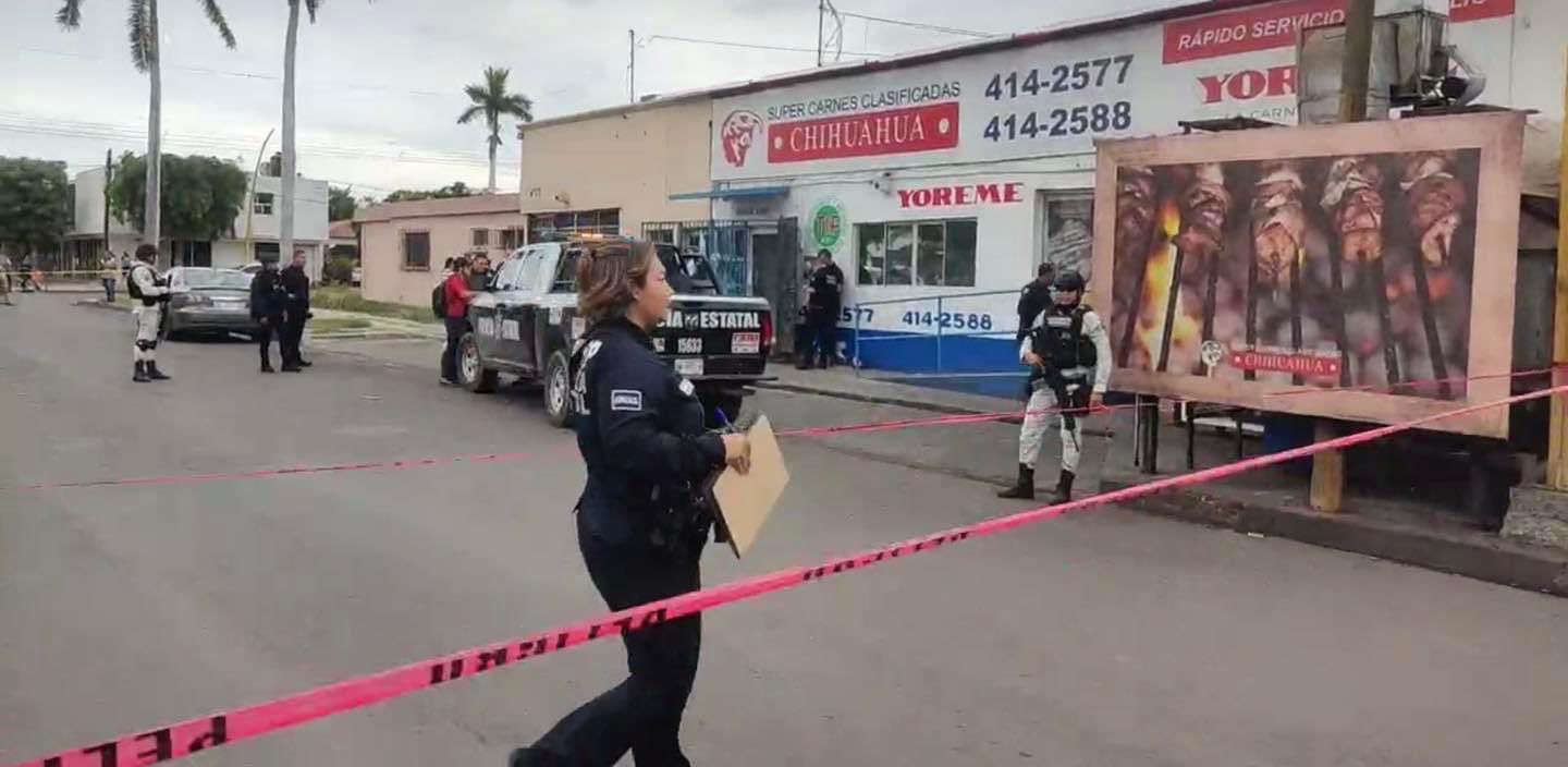 The armed attack occurred in a butcher shop located in Ciudad Obregón (Photo: Twitter@michelleriveraa)
