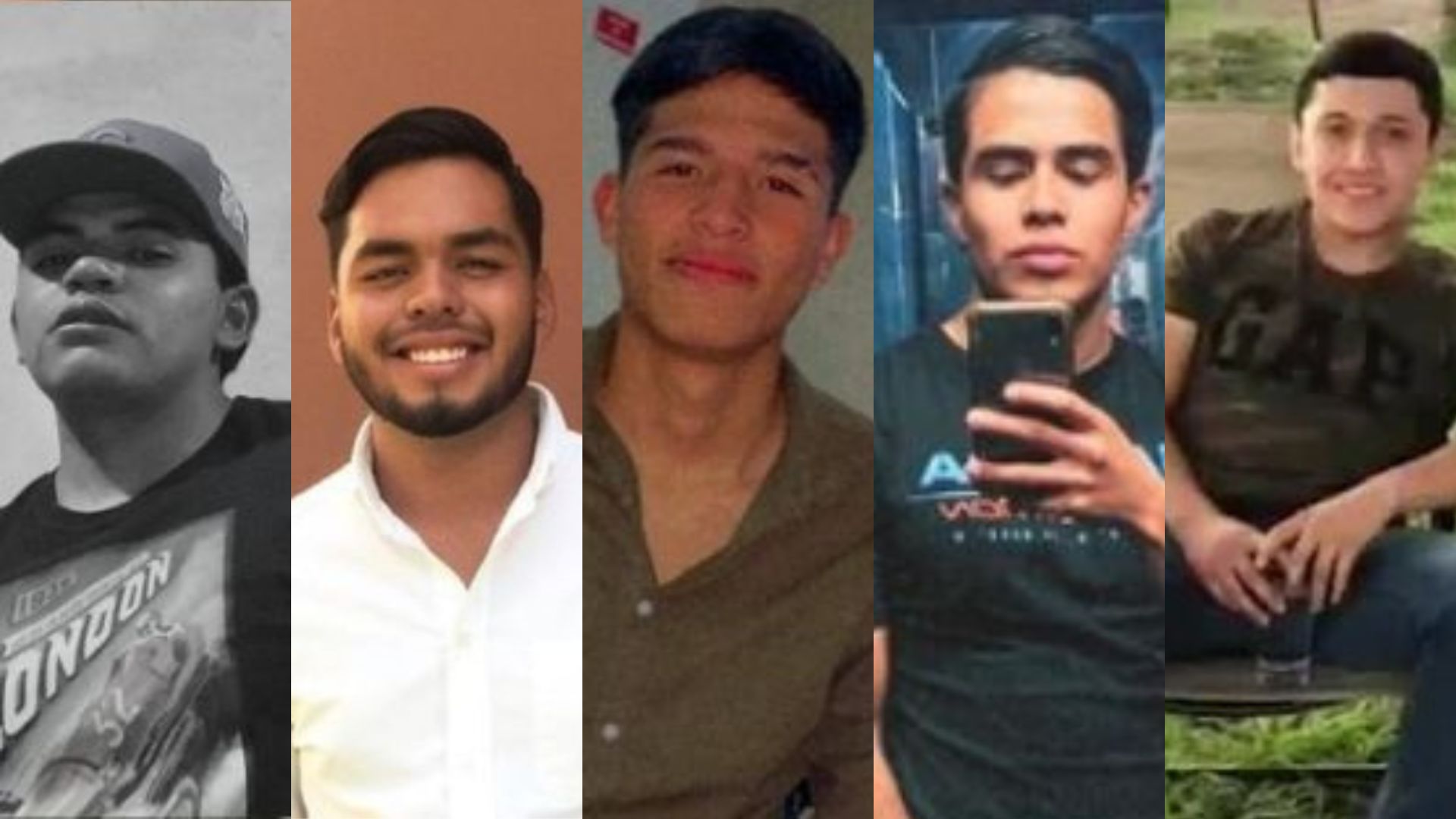 The five young people disappeared on August 11 in Lagos de Moreno (Photo: Twitter: @BENJAMINPENAMX)