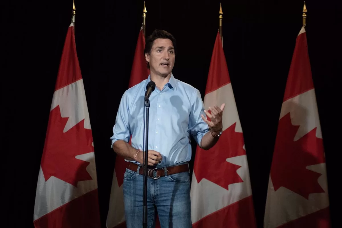 Trudeau charges against Facebook for blocking news in the middle of a wave of fires
