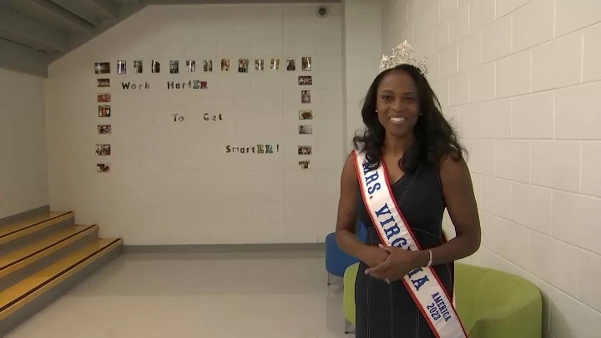 Alexandria school principal wins beauty pageant to benefit students
