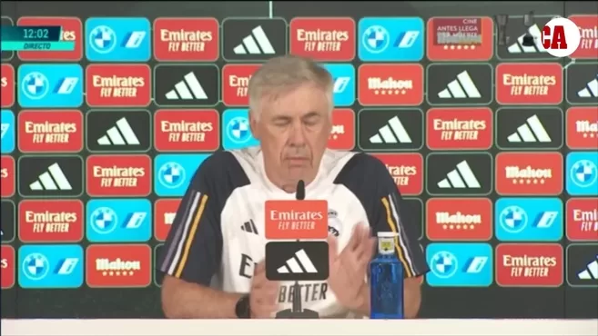 Ancelotti: "I am very calm with Lunin... but we have to think about signing another goalkeeper"

