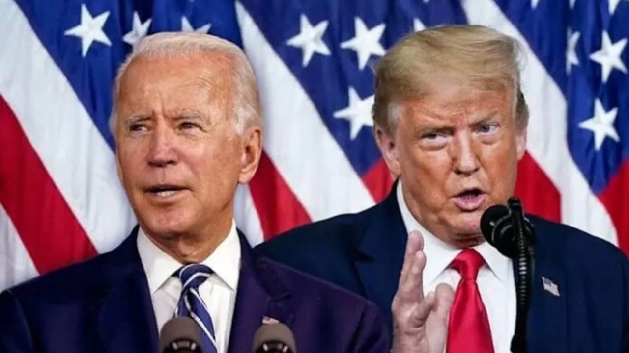 Biden and Trump, tied for the 2024 presidential elections
