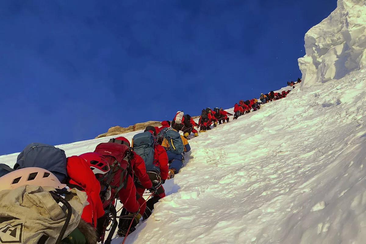 Climbing Everest is a sport for the rich: $15,000 just for the permit

