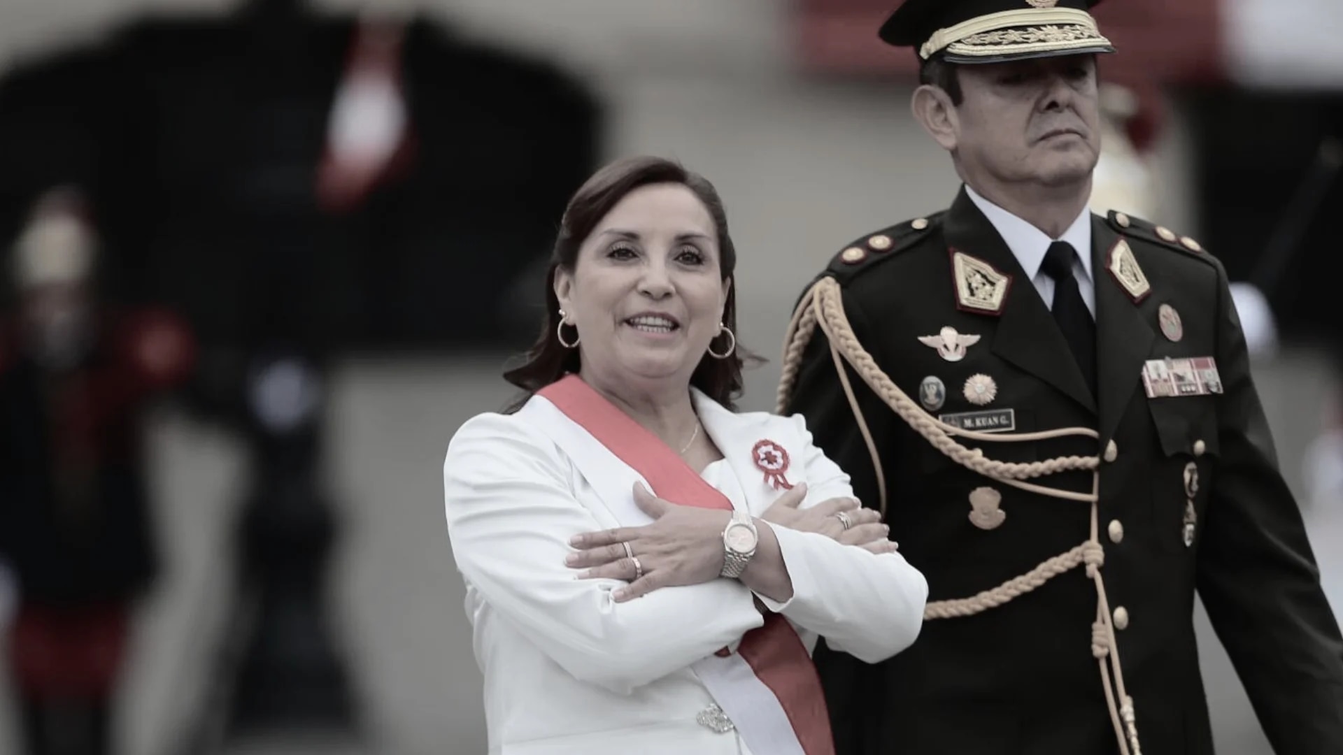 Dina Boluarte addressed Congress for more than three hours and led a civic-military parade of more than five.