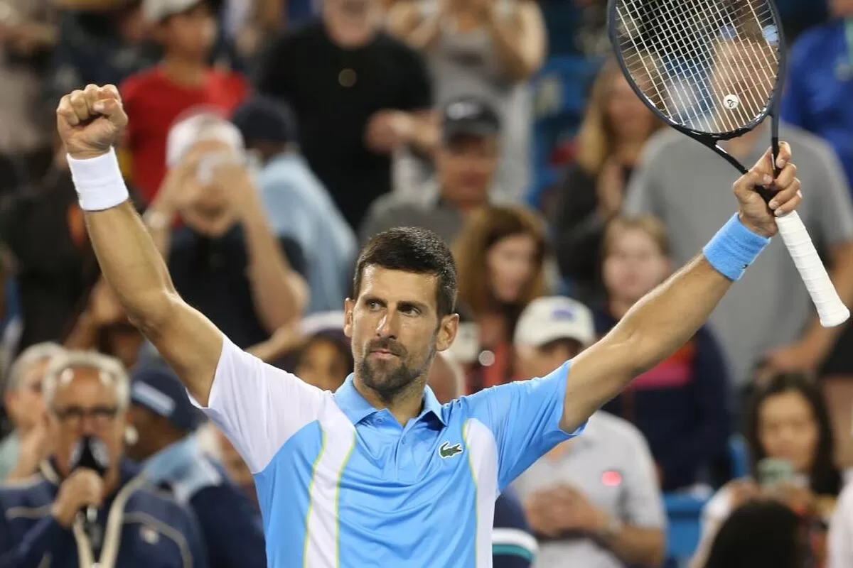 Djokovic reaches his eighth final in Cincinnati after beating Zverev
