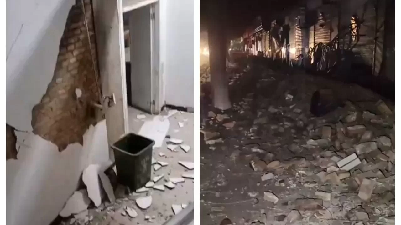 Earthquake in eastern China demolishes 74 homes and leaves at least 10 injured (Videos)
