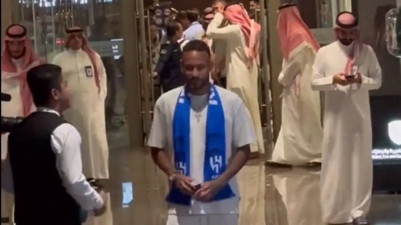 For 100 million euros, Neymar arrives at Al Hilal from Saudi Arabia

