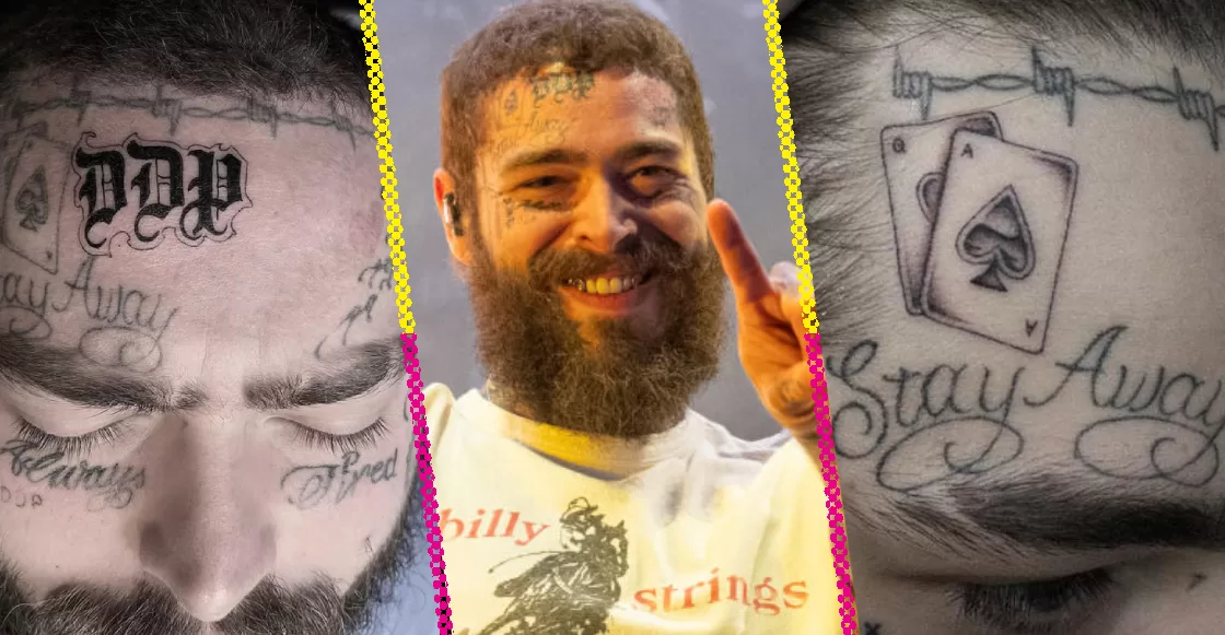 From his daughter to Nirvana: This is the meaning of Post Malone's face tattoos
